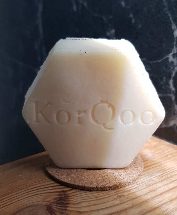 KorQoo Lavender and Eucalyptus Moisturiser Bar e50g